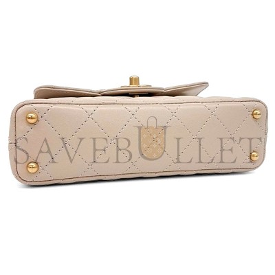 CHANEL TOP HANDLE FLAP BAG AS3467 (20*14*6cm)
